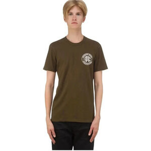 Reigning Champ Crest Logo Set-In Sleeve T-Shirt